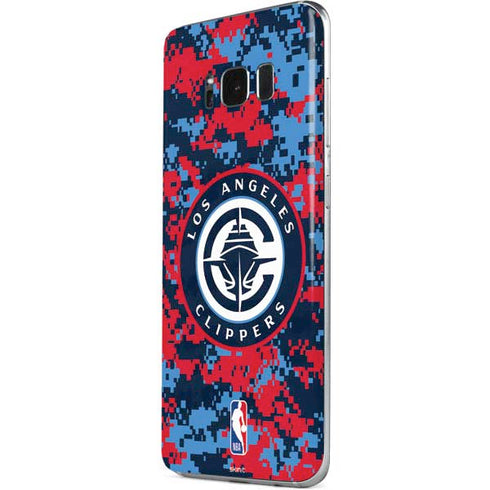 NBA LA Clippers Digi Camo Galaxy S8 Plus Skin
